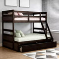 Luxystar Twin Over Full Convertible Bunk Bed With 2 Storage Drawers