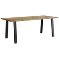 VidaXL Industrial Dining Table in Solid Acacia Wood