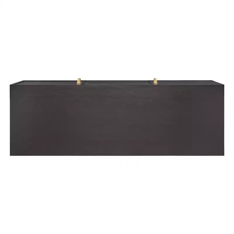 Karianne Black Finish Server with Gold Metal Base - iNSPIRE Q