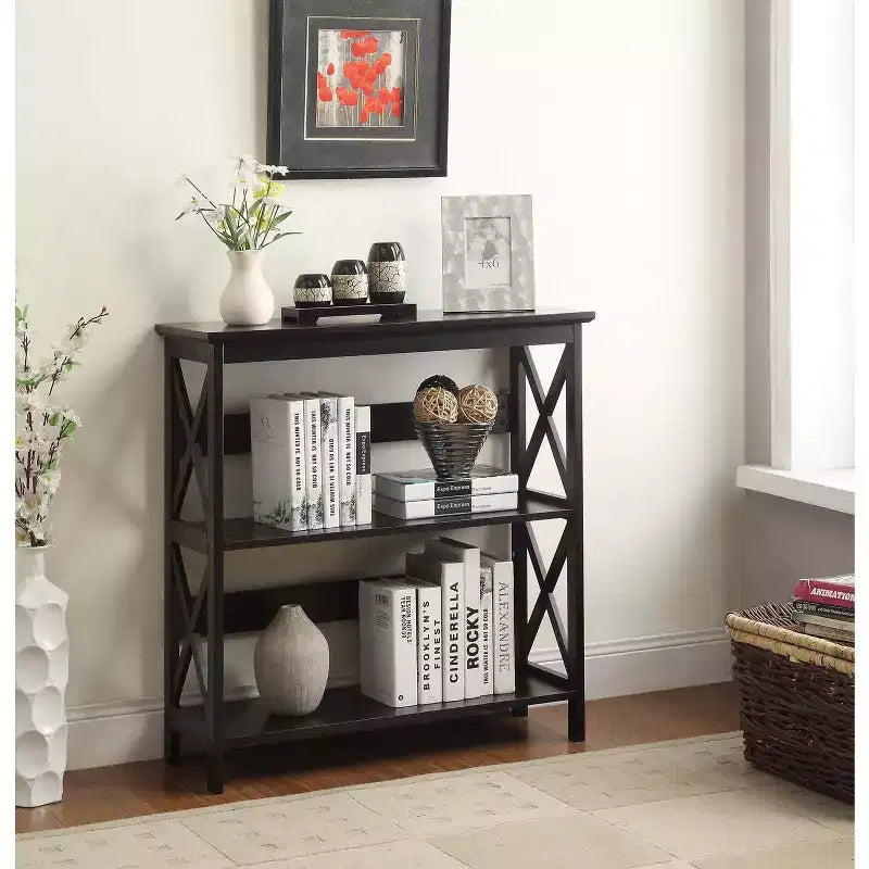 HomeStock Oxford 3 Tier Bookcase