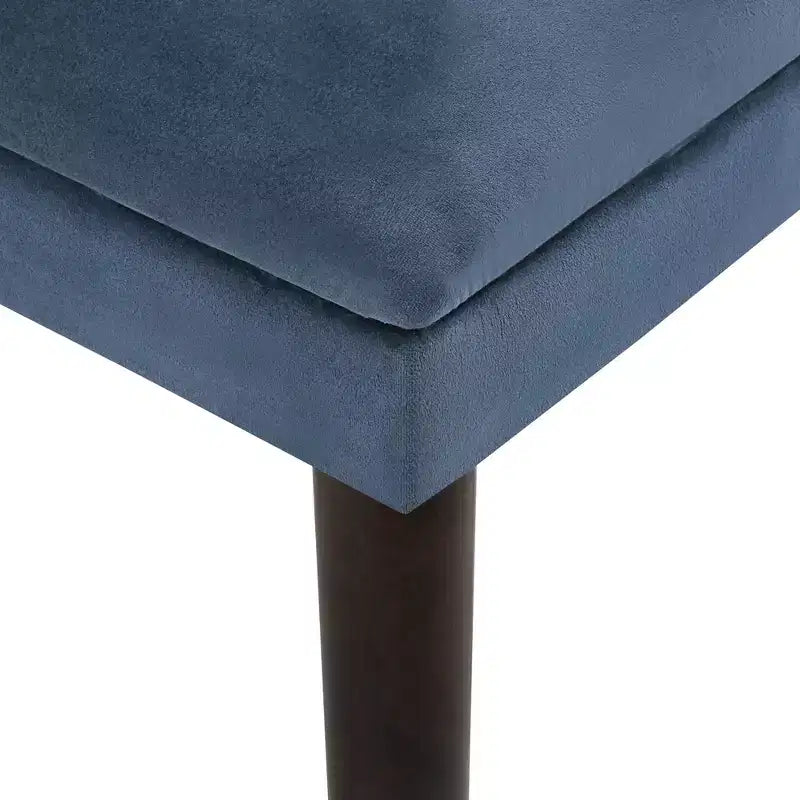 Pruett Velvet Channel Back Dining Chairs (Set of 2) - iNSPIREQ
