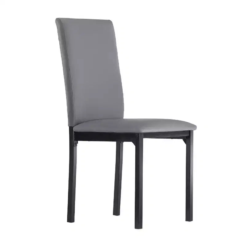 Devoe Metal Upholstered Dining Chairs - iNSPIREQ