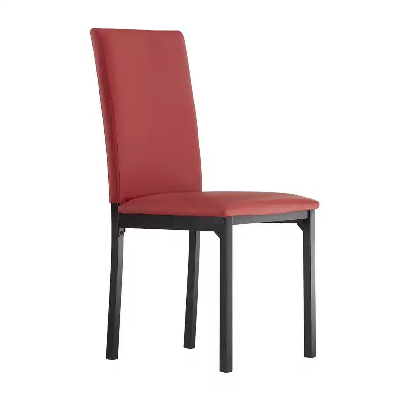 Devoe Metal Upholstered Dining Chairs - iNSPIREQ