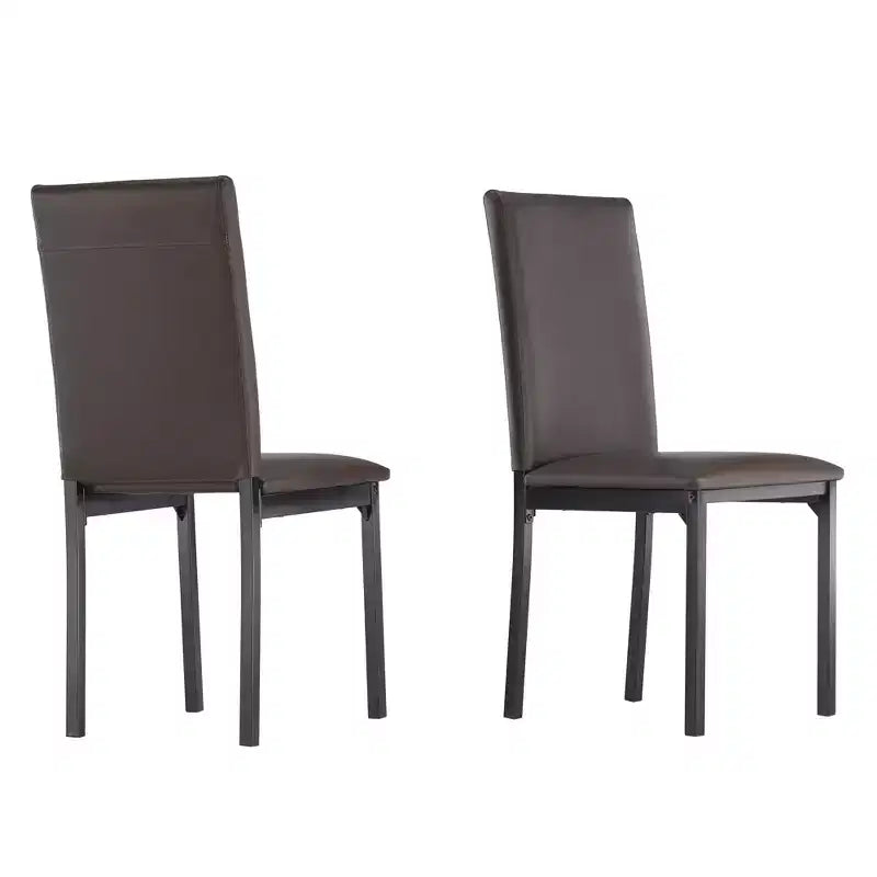 Devoe Metal Upholstered Dining Chairs - iNSPIREQ