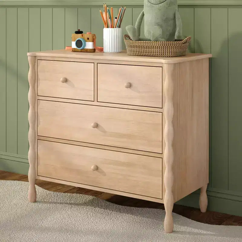 Jenny Lind 2 over 2 Drawer Dresser