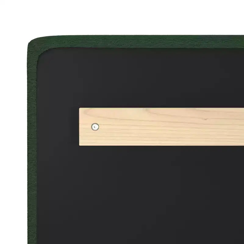 Max & Lily Fundamentals Low Twin over Twin Bunk Bed + 2 Floating Headboards