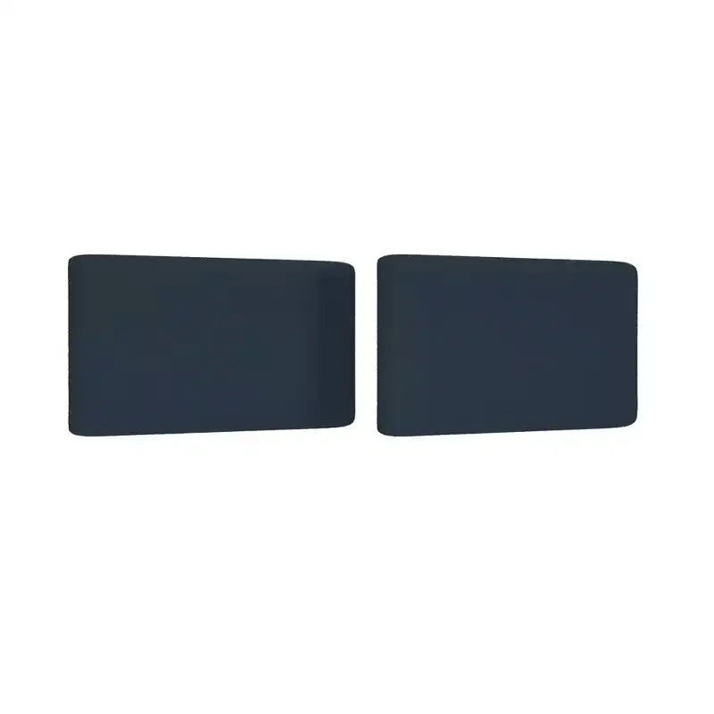 Max & Lily Fundamentals Low Twin over Twin Bunk Bed + 2 Floating Headboards