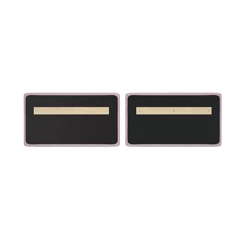 Max & Lily Fundamentals Low Twin over Twin Bunk Bed + 2 Floating Headboards