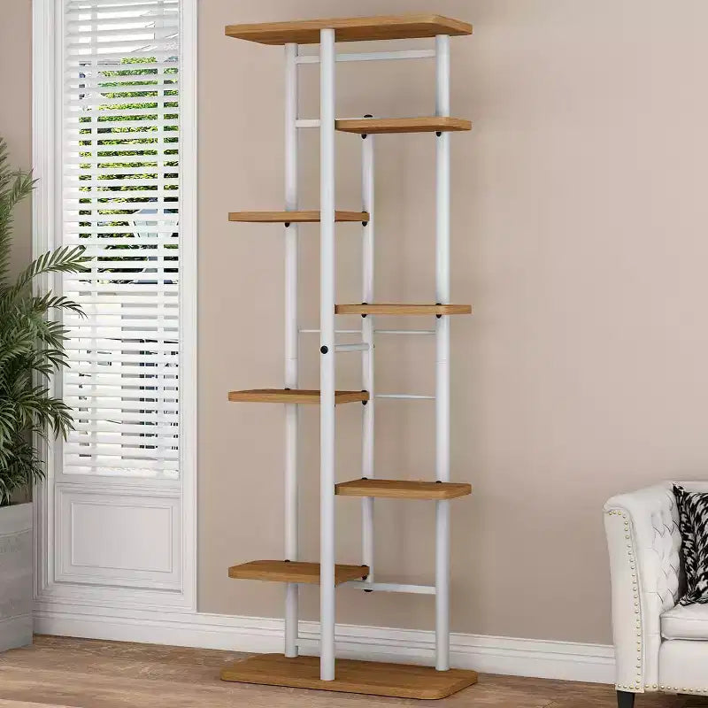 Plant Stand Indoor Outdoor, 4 Tier Corner Tall Outdoor Plant Shelf, Tall Metal Multi-Tier Plant Shelf Rack, Stand Display Rack for Patio Garden