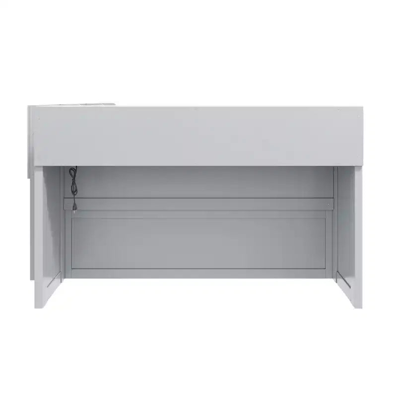 Whisen Full Daybed Frame Solid Wood Daybed with Storage Cabinets, Shoe Cabinet