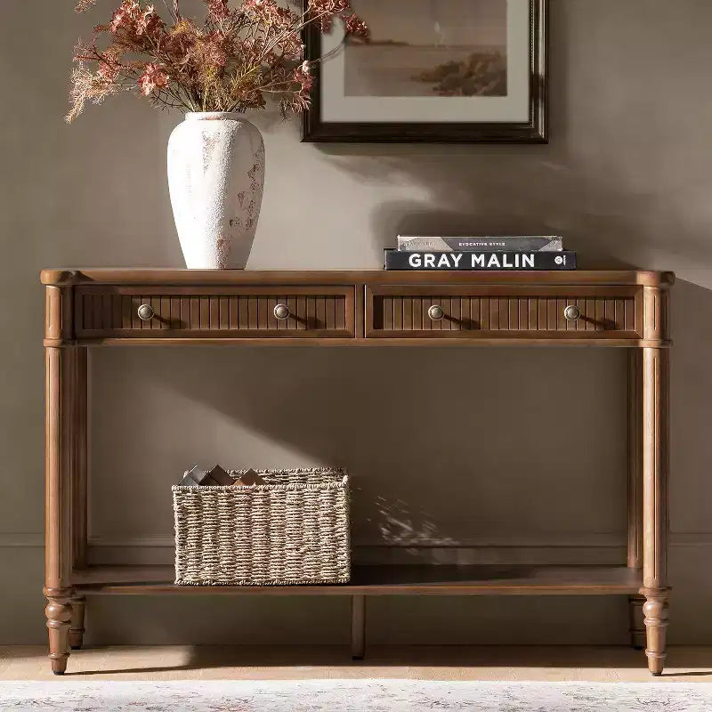 avinien 47.2 W Console Table|HULALA HOME-WALNUT