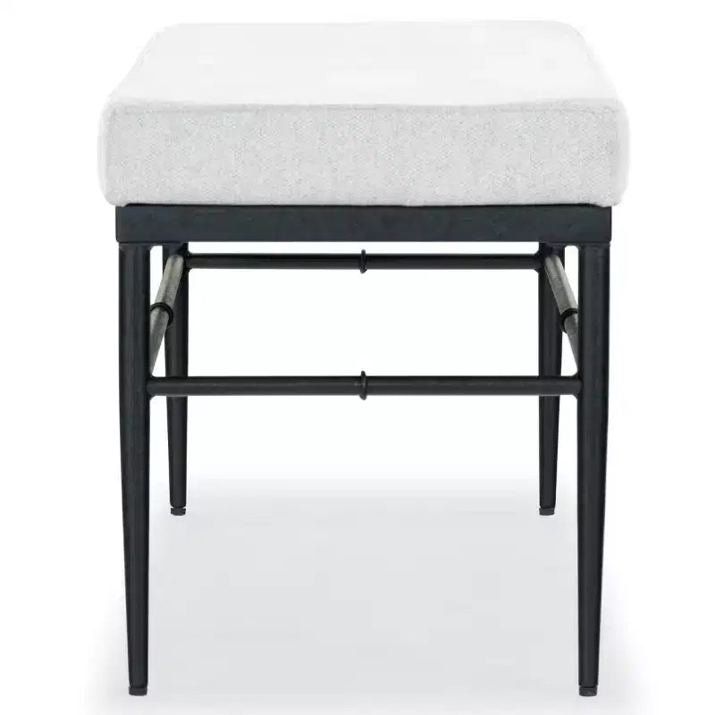 Theabella Linen & Metal Bench - SFV2190 - Safavieh Couture
