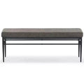 Theabella Linen & Metal Bench - SFV2190 - Safavieh Couture