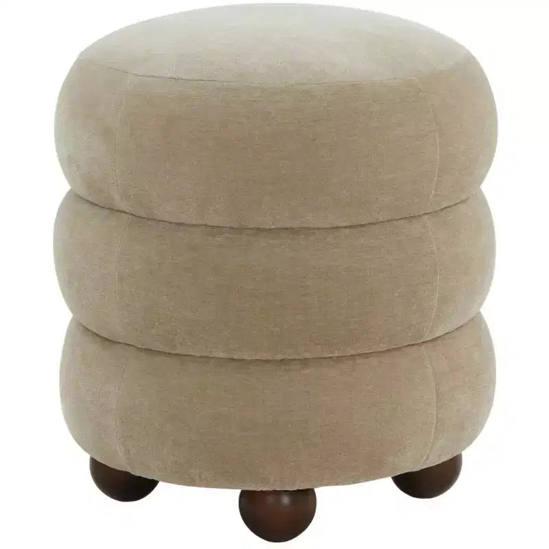 Pouf rond Cecelia - SFV5133 - Safavieh Couture