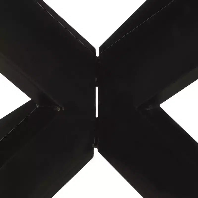 vidaXL Dining Table Modern Indoor Furniture for Room Contemporary Steel Family