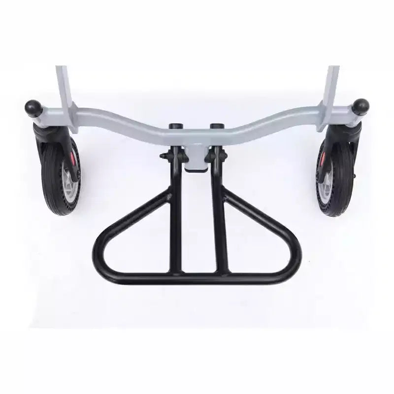 Lightweight Folding Aluminum Wheelchair for Seniors  Portable with Locking Handbrakes, Removable Armrests, Swing-Away Footrests,for Travel,Home Care