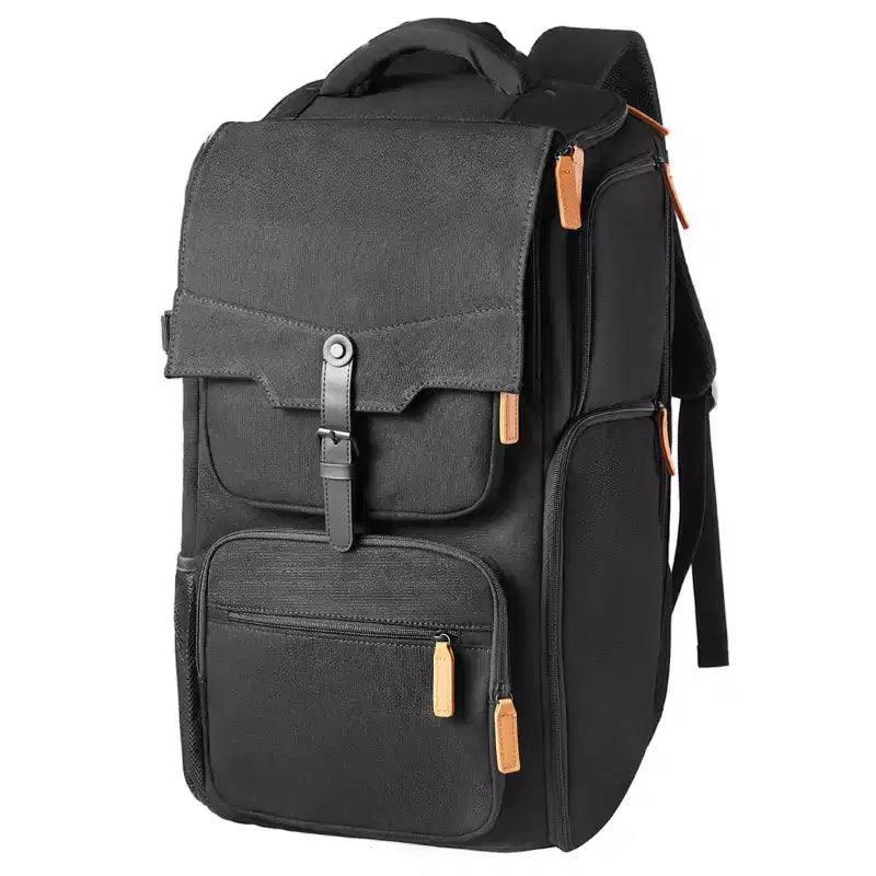 VEVOR Miniature Storage Carrying Figure Bag, Fits 58 Infantry Minis, Miniature Transport Bag with Handle & Adjustable Shoulder Strap,Black