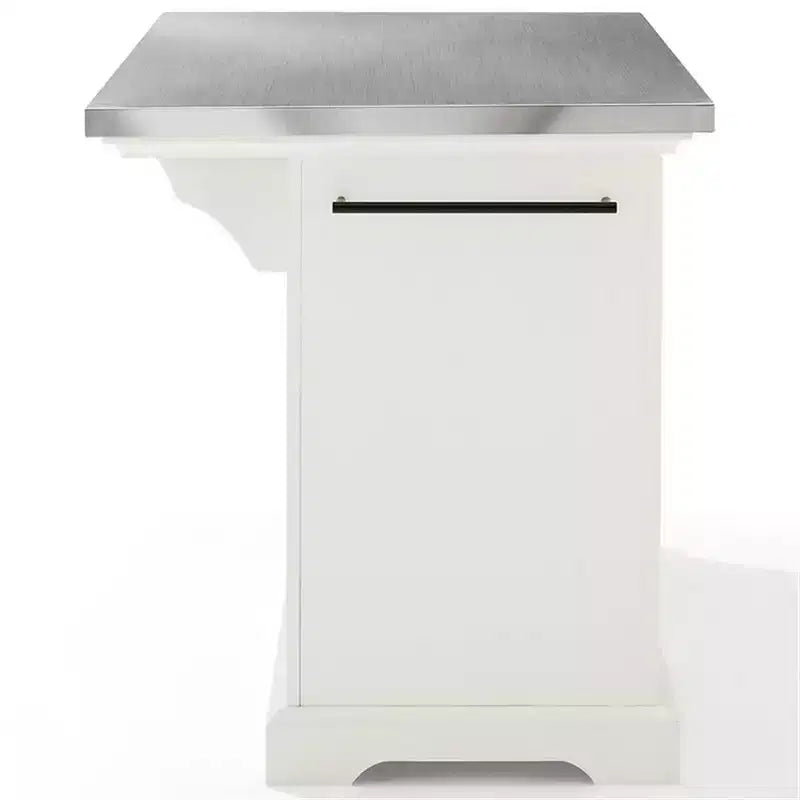 HomeStock with Door and Shelves Kitchen Islands