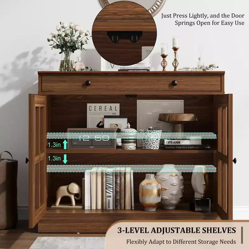 Kitchen Storage Cabinet, Buffet Cabinet with Storage, Modern Coffee Bar Cabinet, for Dining Room, Kitchen