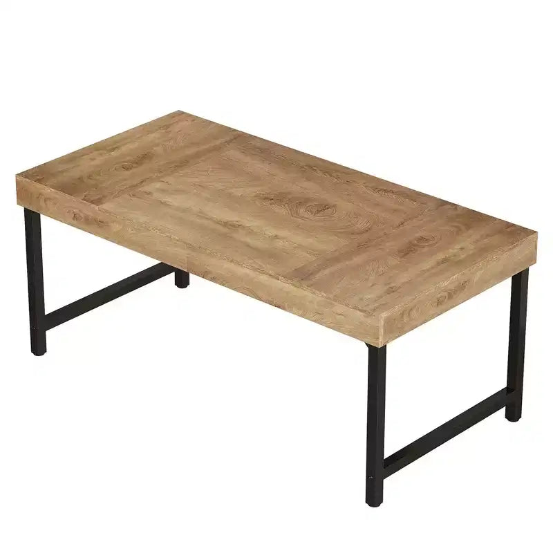 MAYEERTY 55 Rustic 4-6 Person Dining Table, Multi-Use Modern Kitchen & Office Desk