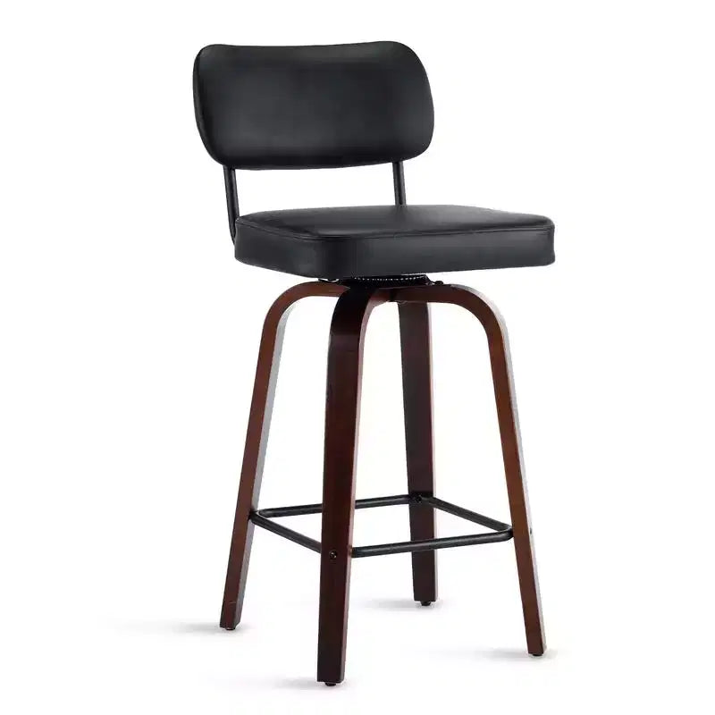 360 Swivel Counter Height Bar Stools Set of 2