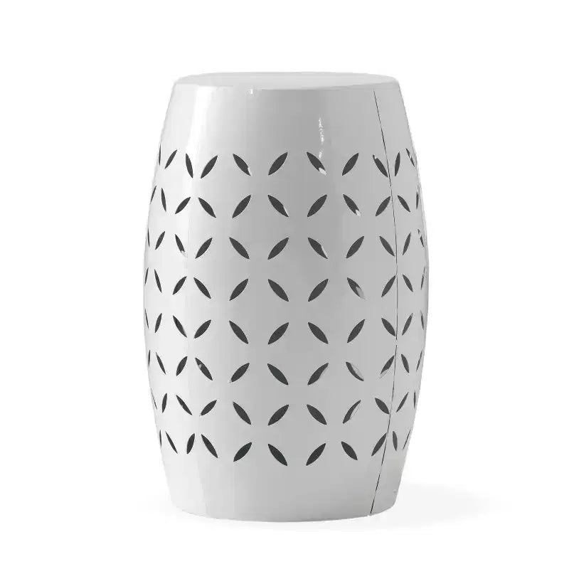 Fun little toys brand LILAC 12 Accent Side Table, Cylindrical Design End Table for Living Room, Family Room, or Entryway, Industrial
