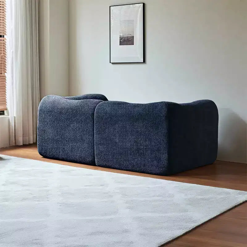 MAYEERTY 70 In 2 SeaterModern Velvet Loveseat Sofa with Throw Pillows Compact Space-Saving Couch