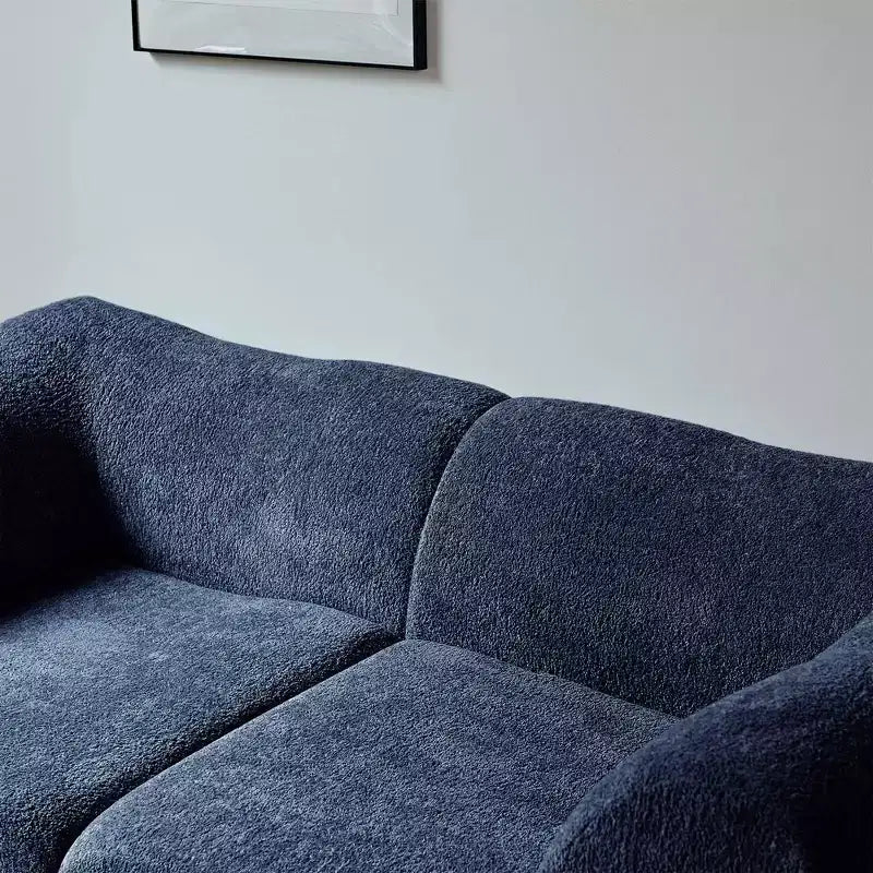 MAYEERTY 70 In 2 SeaterModern Velvet Loveseat Sofa with Throw Pillows Compact Space-Saving Couch