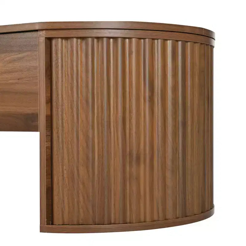 JVNOXK 47.2''Lift Top Coffee Table with Hidden Compartment, Partially Assembled Wooden Center Table, Oval Lift Tabletop for Home Living Room,Brown