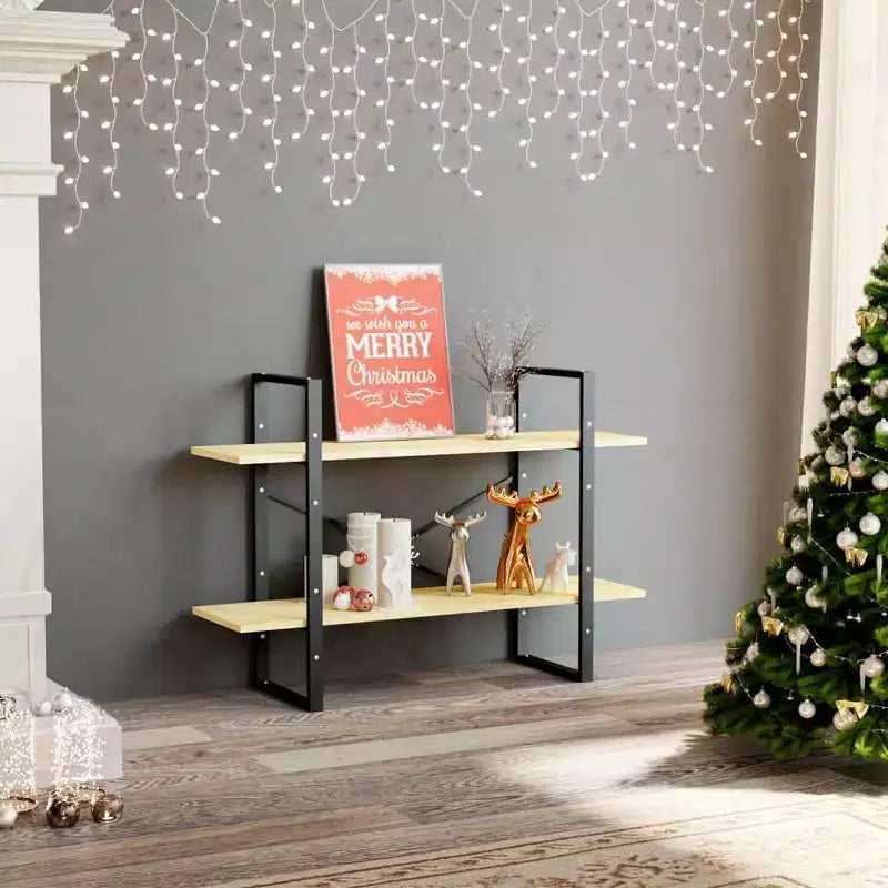 vidaXL Book Cabinet White Engineered wood, metal Book Cabinet