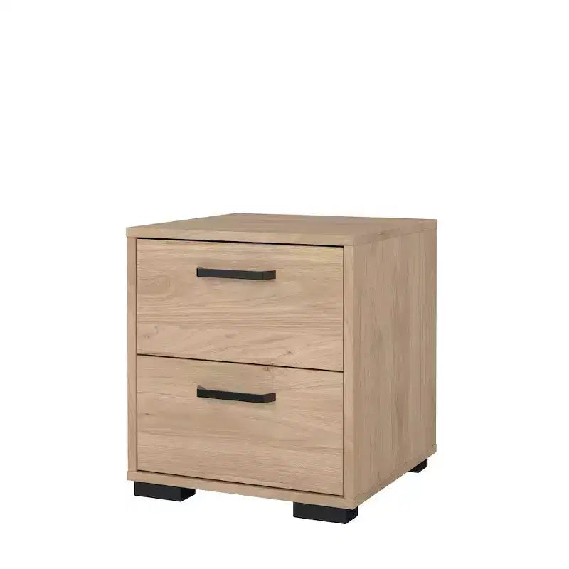 Tvilum, Sofia 2 Drawer Nightstand, Jackson Hickory
