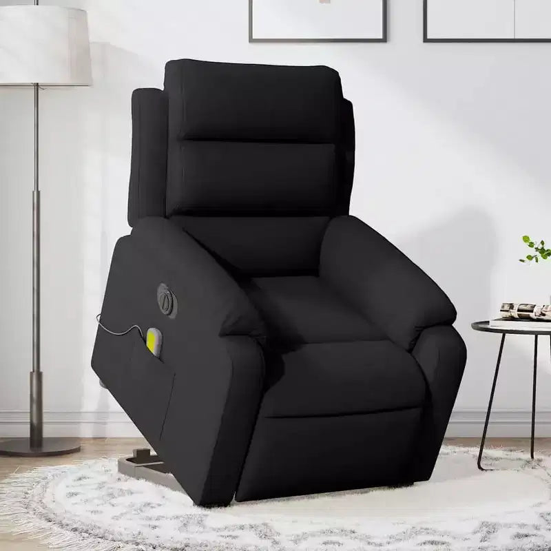 vidaXL Stand Up Massage Recliner Chair Dark gray