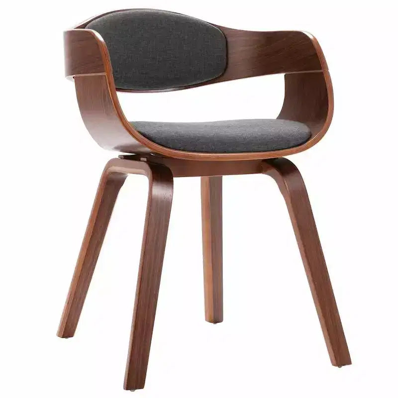 vidaXL Dining Chair Set of 2 Gray