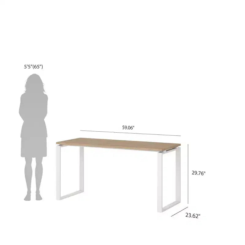 Tvilum, Sign Home Office Writing Office Desk, 59 in.