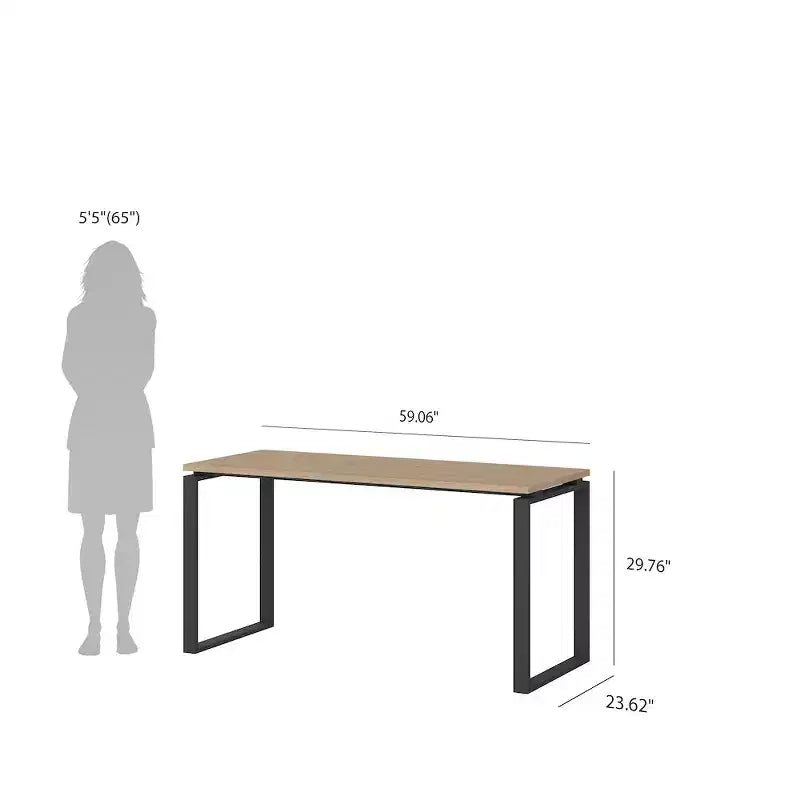 Tvilum, Sign Home Office Writing Office Desk, 59 in.