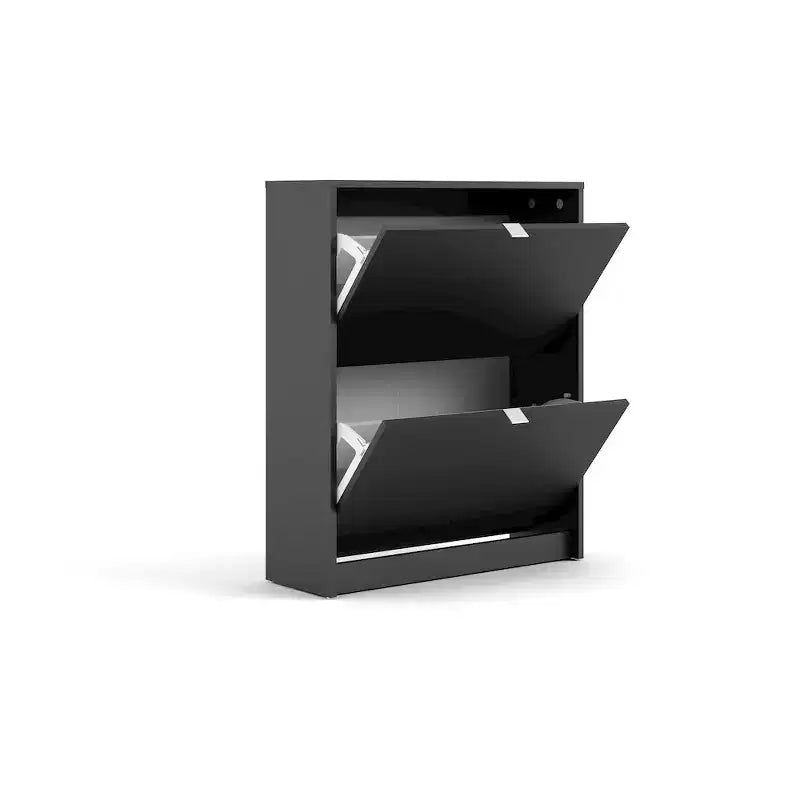 Tvilum, Bright 2 Drawer Shoe Cabinet