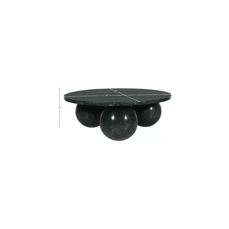 Meridian Furniture Spherical Genuine Marble Coffee Table