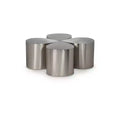 Meridian Furniture Petal Silver Coffee Table