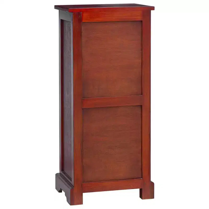 vidaXL Chest of Drawers with Drawer Brown 17.72 x 13.78 x 39.57 in