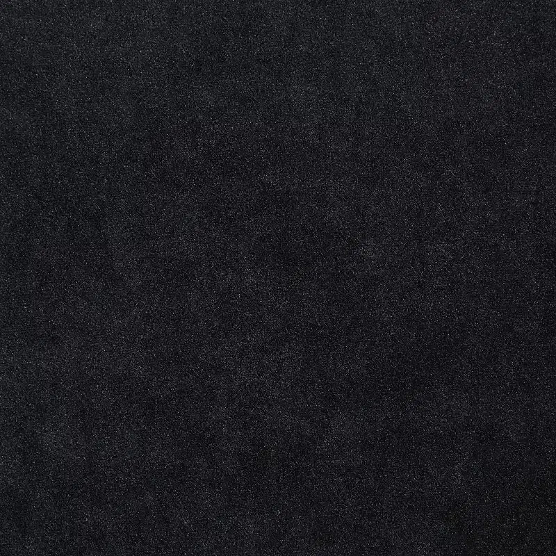 Meridian Furniture Bocceli Black Finish Velvet Upholstered Counter Stool
