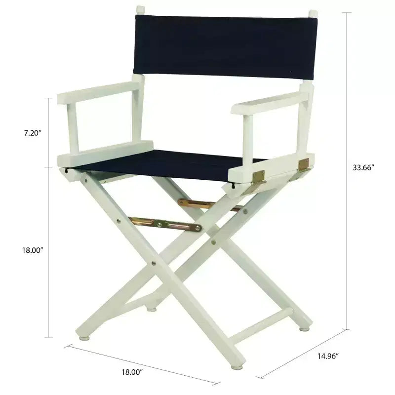 Director's Chair - White Frame