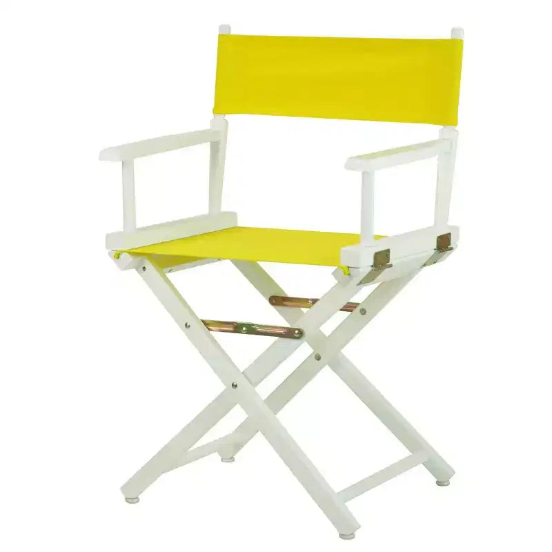Chaise de réalisateur – Cadre blanc