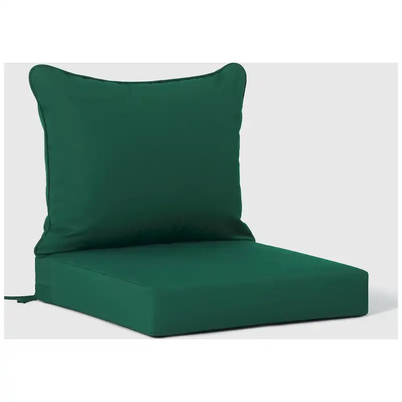 Polytrends Birchwood Canapé d'extérieur 3 places en PEHD aspect bois vieilli résistant aux intempéries, avec coussins (3 pièces)