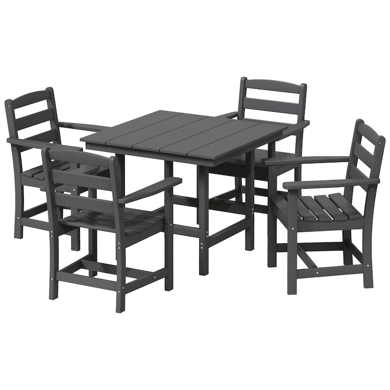 Ensemble de salle à manger 5 pièces avec fauteuils Polytrends Shoreside