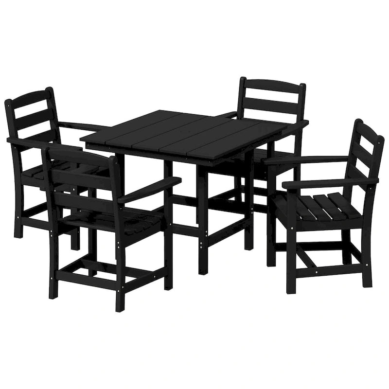 Ensemble de salle à manger 5 pièces avec fauteuils Polytrends Shoreside