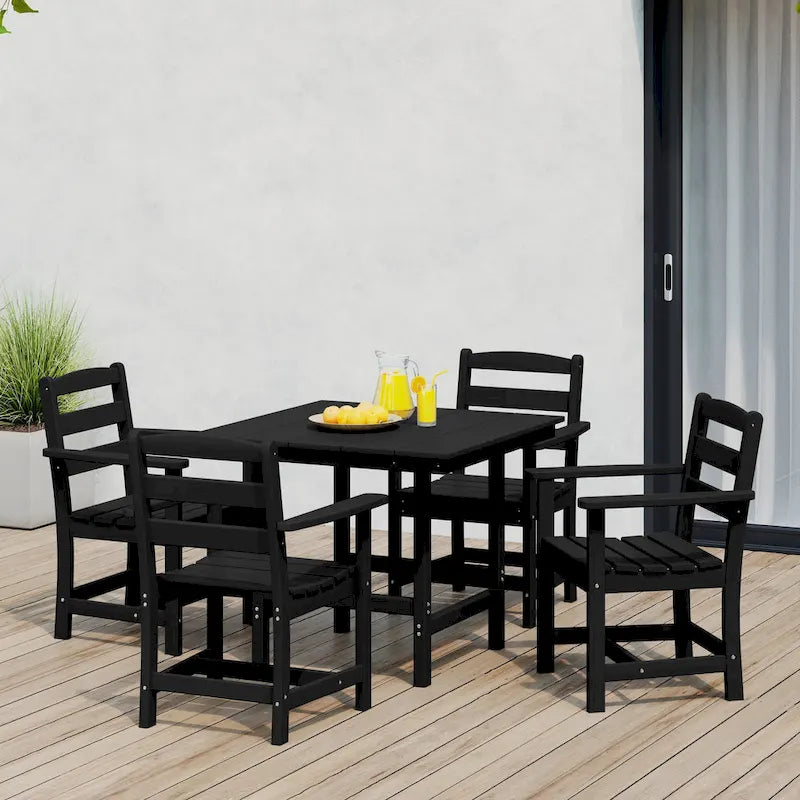 Ensemble de salle à manger 5 pièces avec fauteuils Polytrends Shoreside
