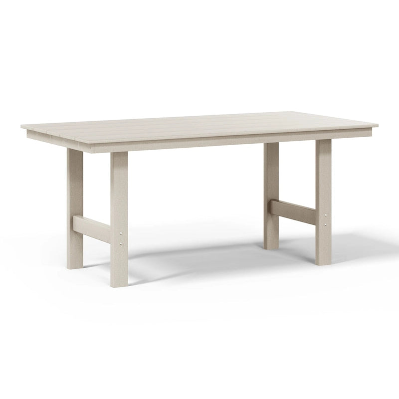 Ensemble de salle à manger 6 pièces Polytrends Shoreside avec banc