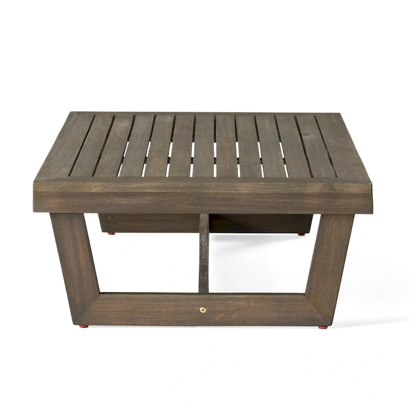 Christopher Knight Home - Ensemble de canapé de terrasse 4 pièces Sherwood