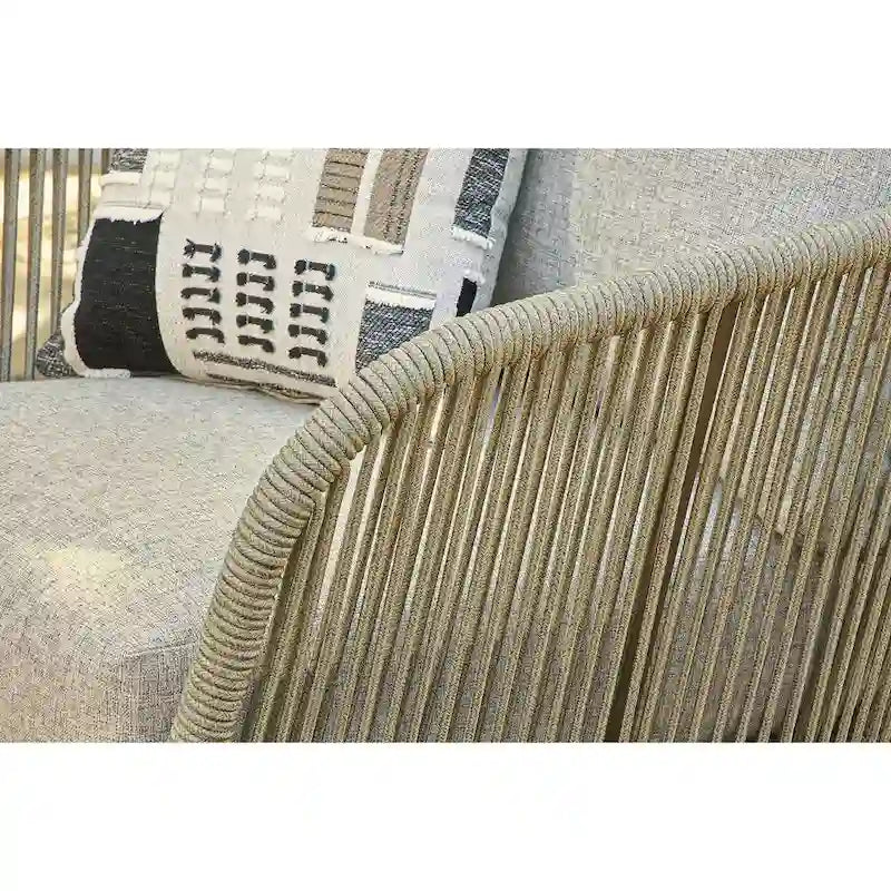 Signature Design by Ashley Swiss Valley brun/beige, ensemble de 3 pièces pour l'extérieur - 31,13 po L x 34,13 po P x 31,63 po H