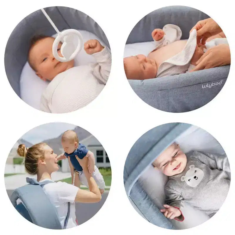Lulyboo Portable Baby Lounge and Travel Nest